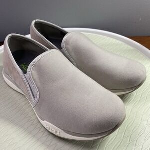 Kuru‎ Roam Atla Walking Shoes Loafers Womens SZ.10.5 LightGray Slip On Ortho
